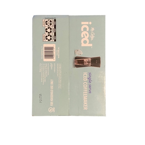 Mr. Coffee Iced Coffee Maker with 22oz Reusable Tumbler and Coffee Filter NEW! - Picture 7 of 7